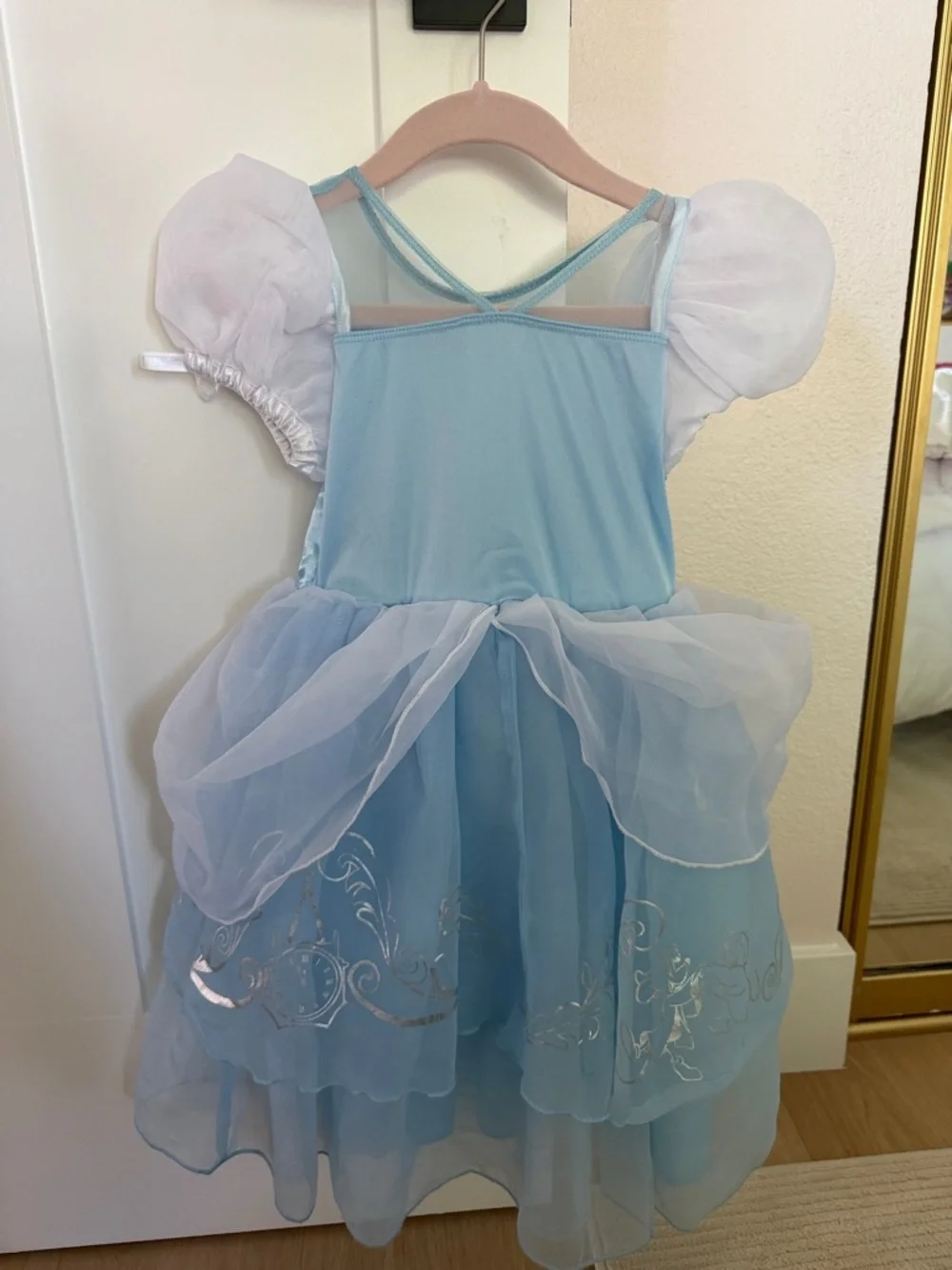 Disney Light Blue Princess Dress Costume with Sparkle Bodice - Picture 2 of 3